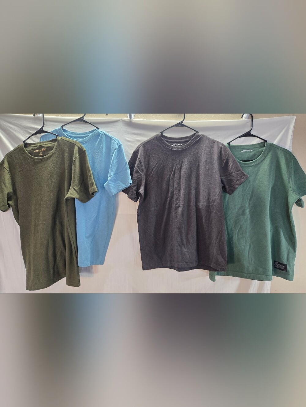 Lot of 4 American Giant Men's Size Medium Short Sleeve & Everett Shirts NWOT